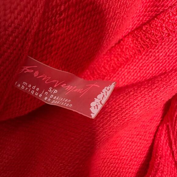 NWT Free People Movement Training Day Jumpsuit Heather Red Size Small - Picture 6 of 7